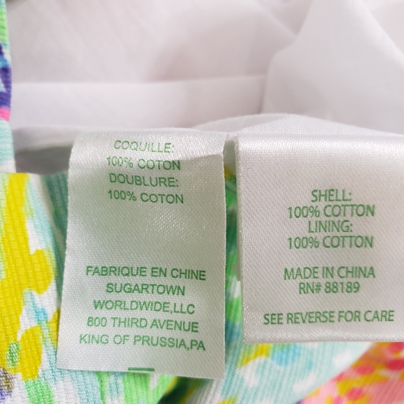 Lilly Pulitzer Roar of the Seas Mila Dress sz 0 EUC gold zip Medallion shift - Picture 13 of 14